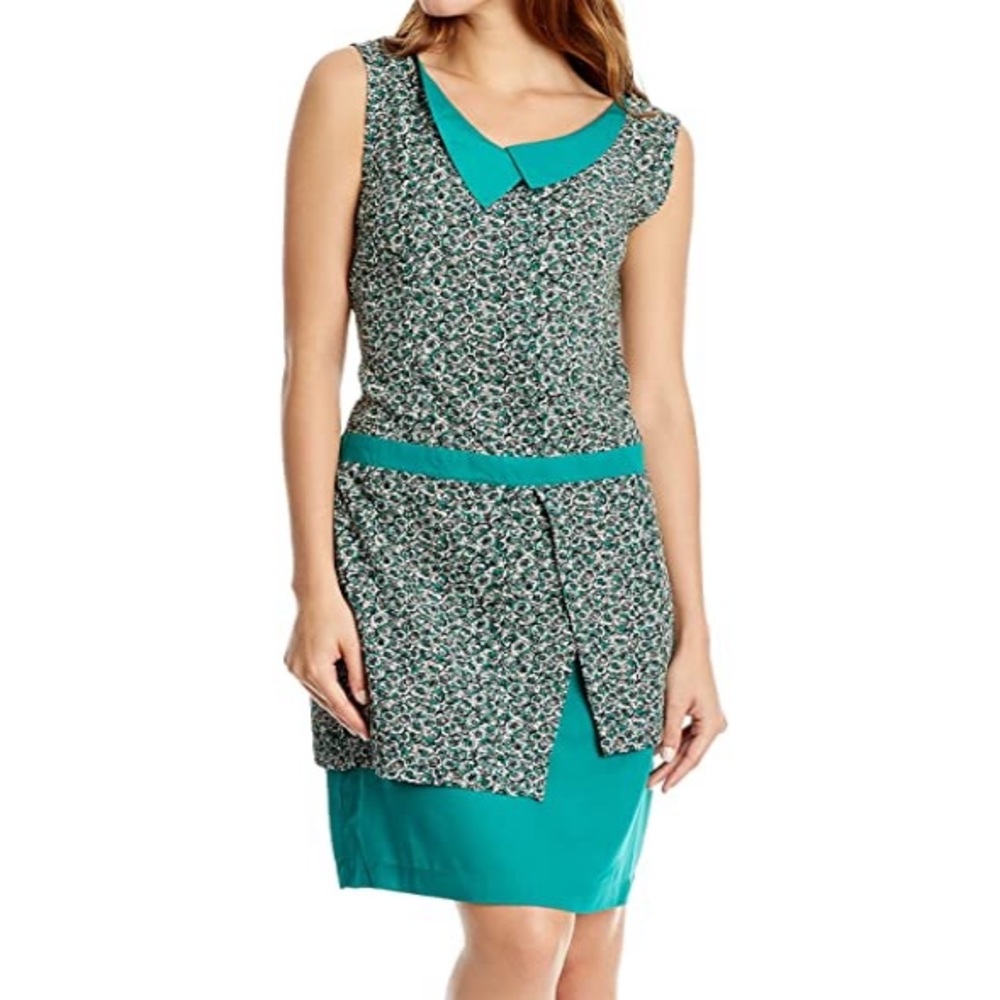 Skunkfunk Aizeti Sustainable Mod Collar Dress Nwt - image 2